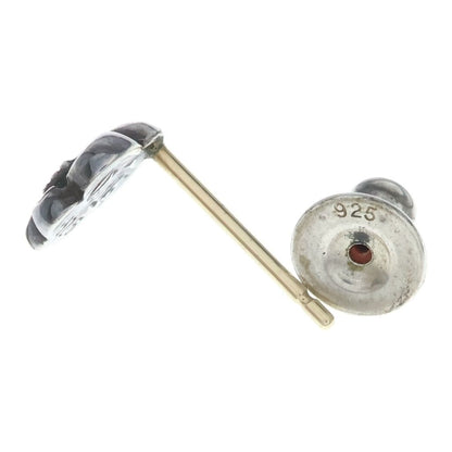 Chrome Hearts CO BS Flr BS Flare Stud Earrings Silver — view 6