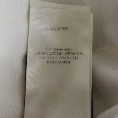 Louis Vuitton Pearl Code Embroidered Jersey Hoodie Sweatshirt Pullover White — view 8