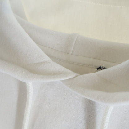Louis Vuitton Pearl Code Embroidered Jersey Hoodie Sweatshirt Pullover White — view 5