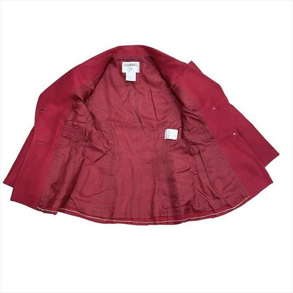 Chanel 01A Down Jacket 36 Tessuto Bordeaux — view 4