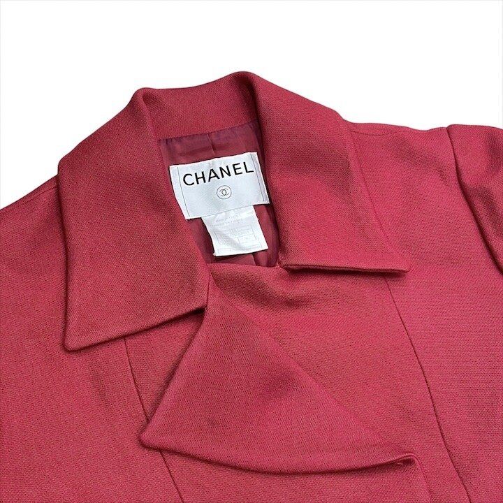 Chanel 01A Down Jacket 36 Tessuto Bordeaux — view 5