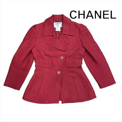 Chanel 01A Down Jacket 36 Tessuto Bordeaux