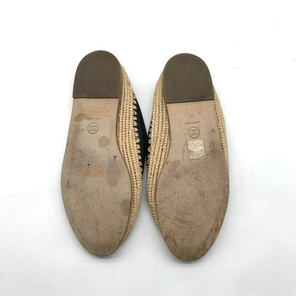 Chanel Shoes CC Logo Espadrilles Slip on Black — view 6