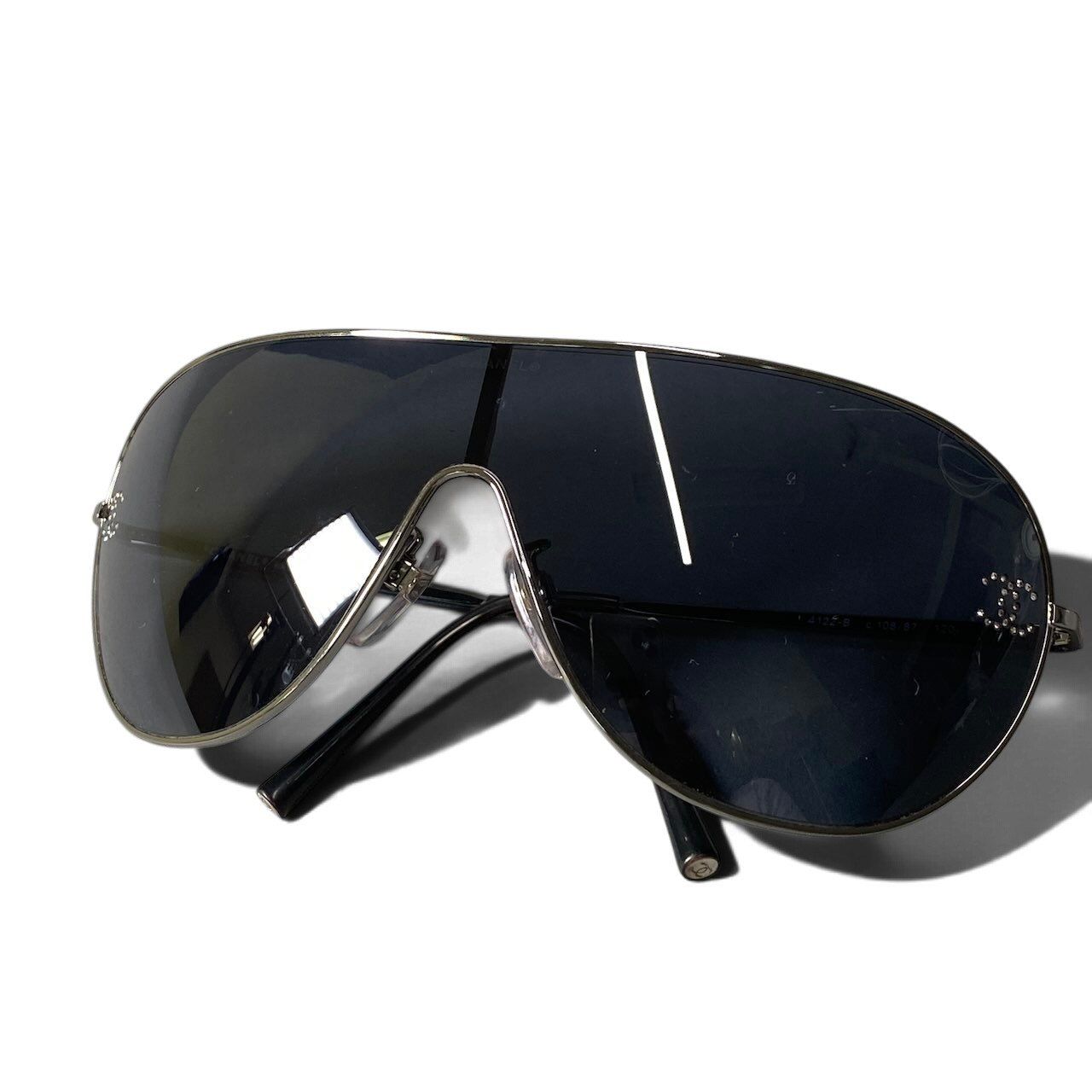 Chanel H2 Sunglasses Shield Eyewear — view 5
