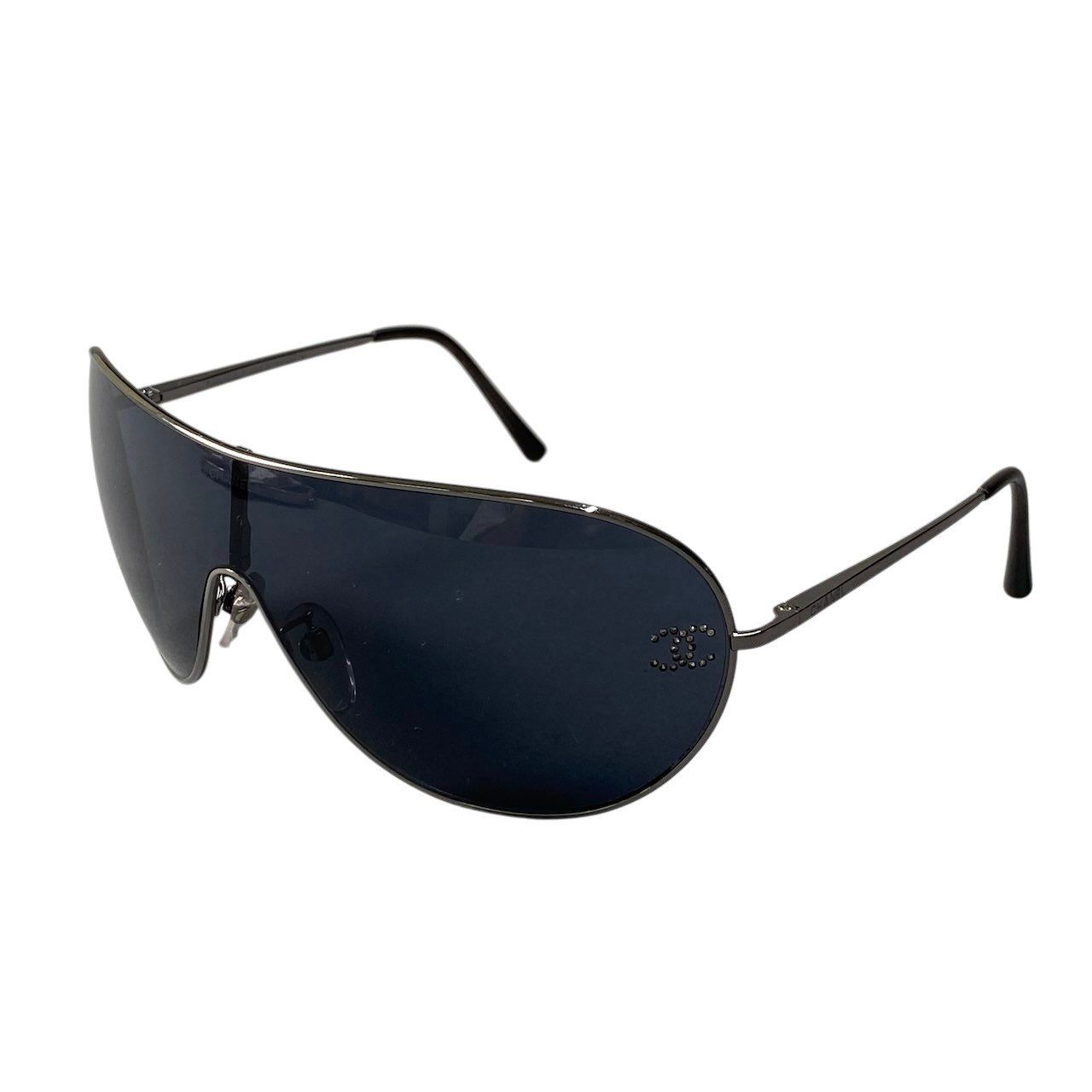 Chanel H2 Sunglasses Shield Eyewear — view 3