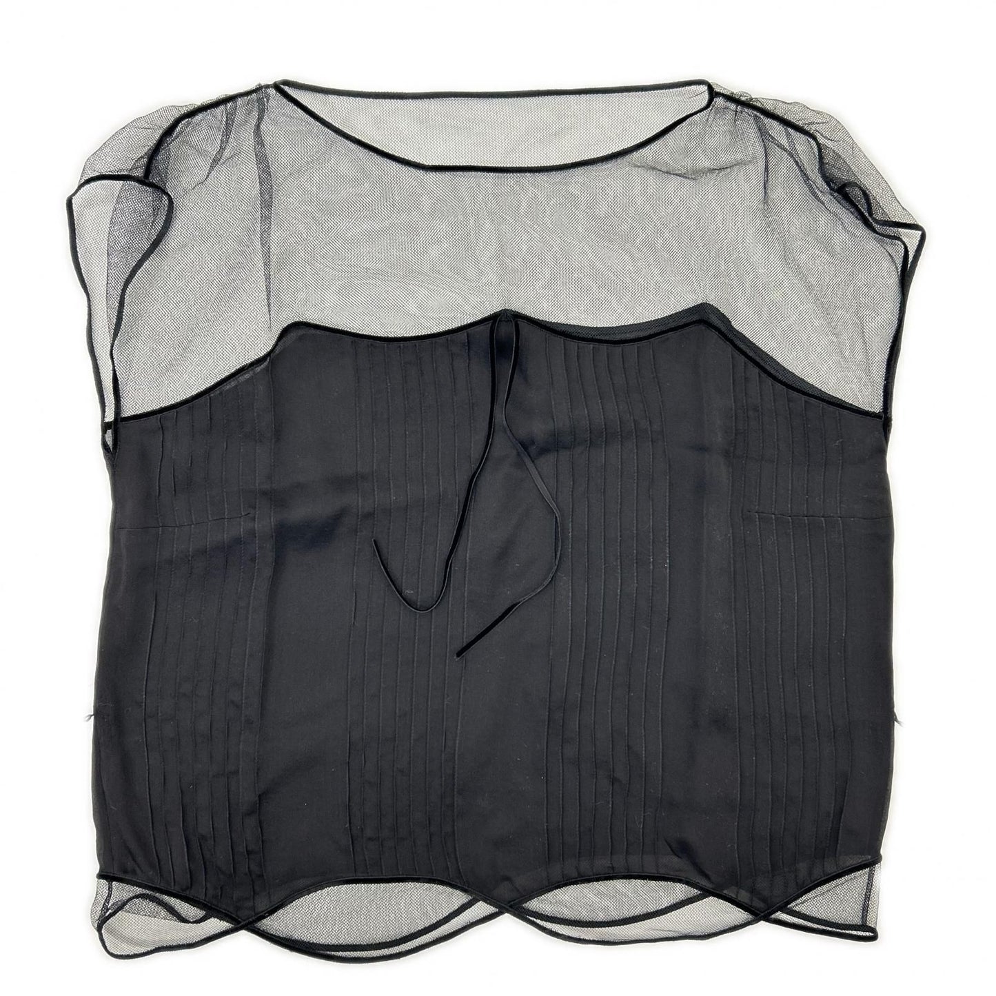 Louis Vuitton Black Shear Cut Replacement Blouse — view 3