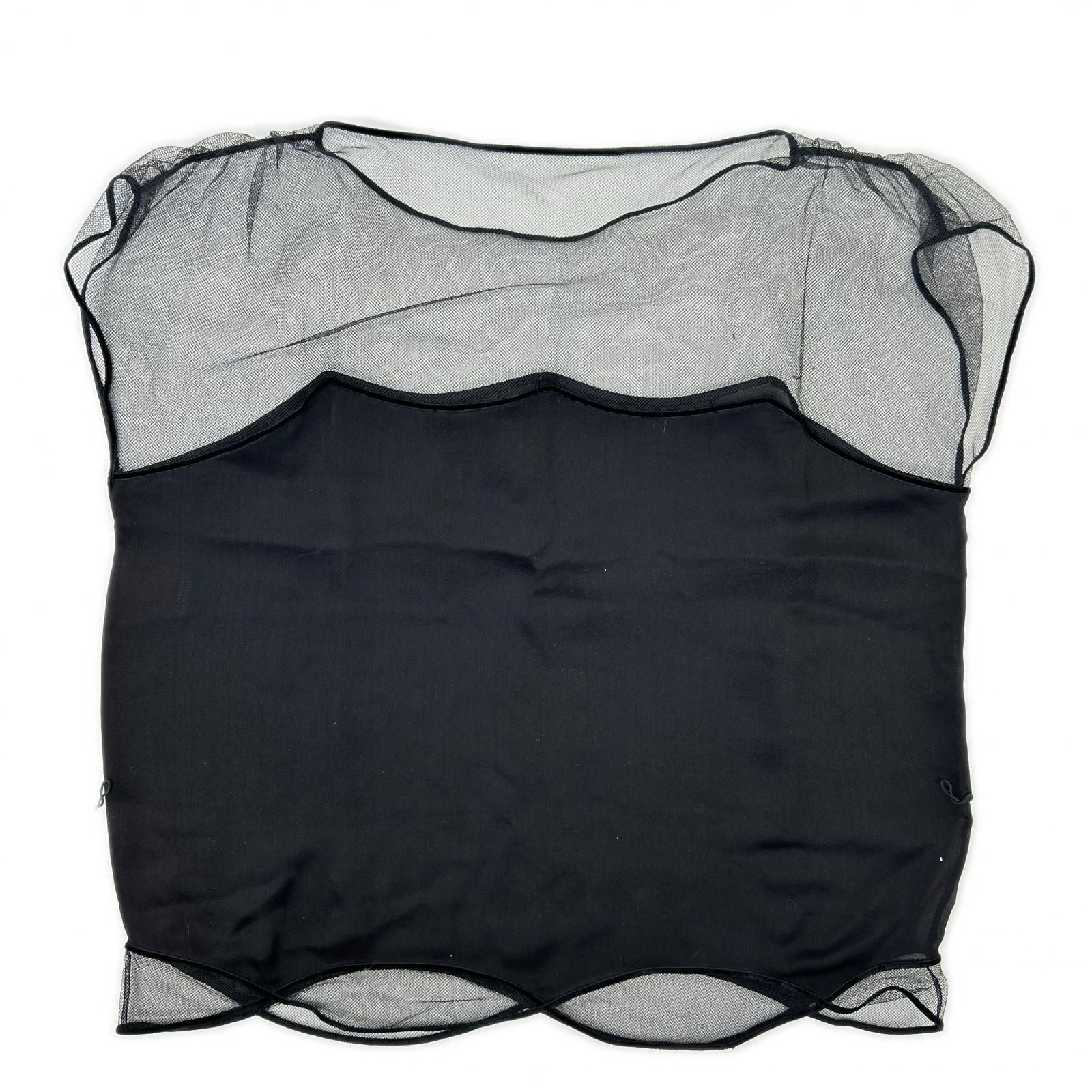 Louis Vuitton Black Shear Cut Replacement Blouse — view 2