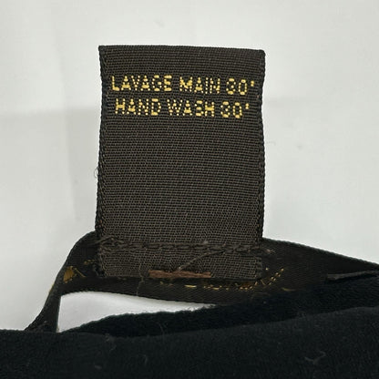 Louis Vuitton Black Shear Cut Replacement Blouse — view 7