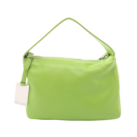 Celine Handbag Leather Green