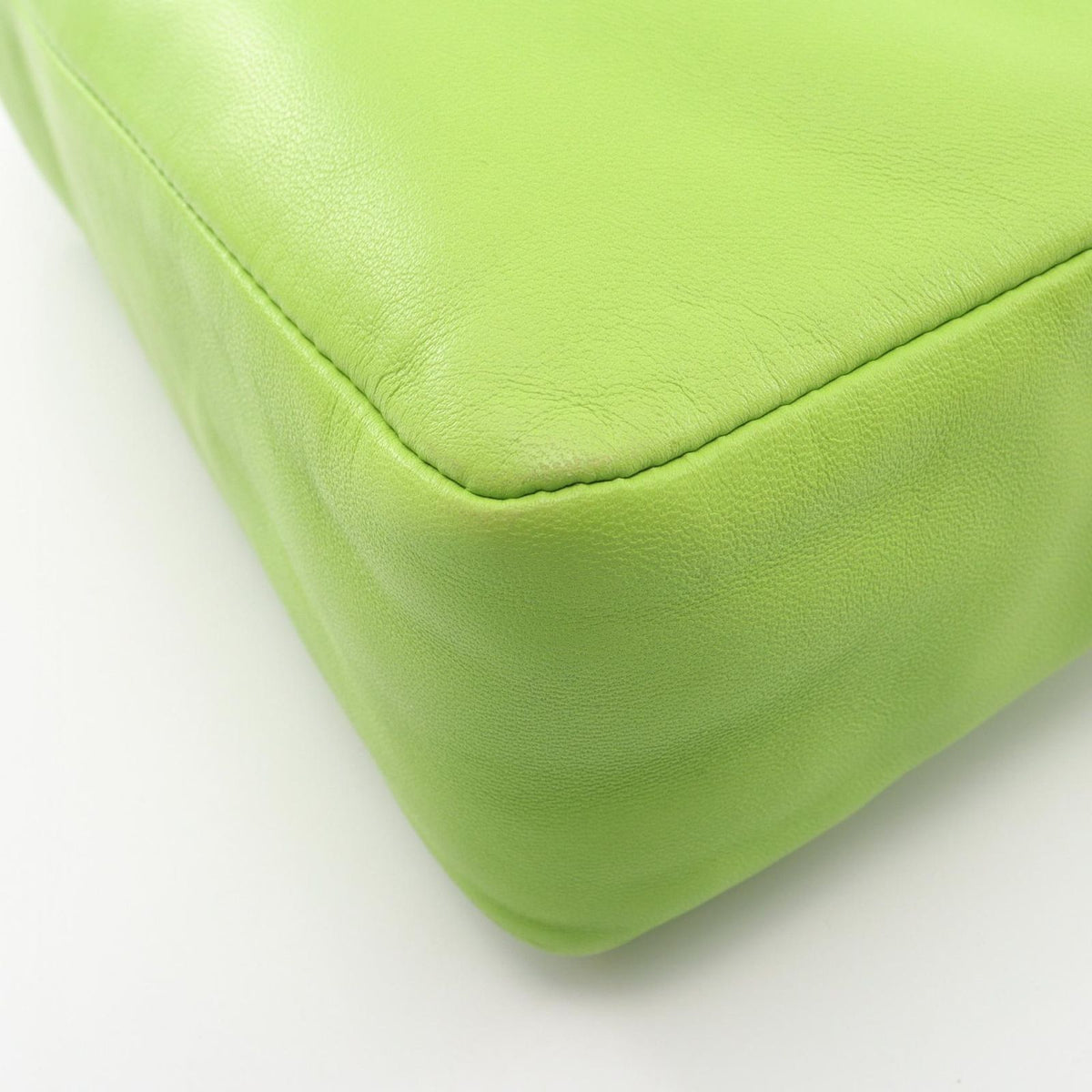 Celine Handbag Leather Green — view 6