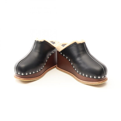 Hermes Mules Earth Shearling — view 3