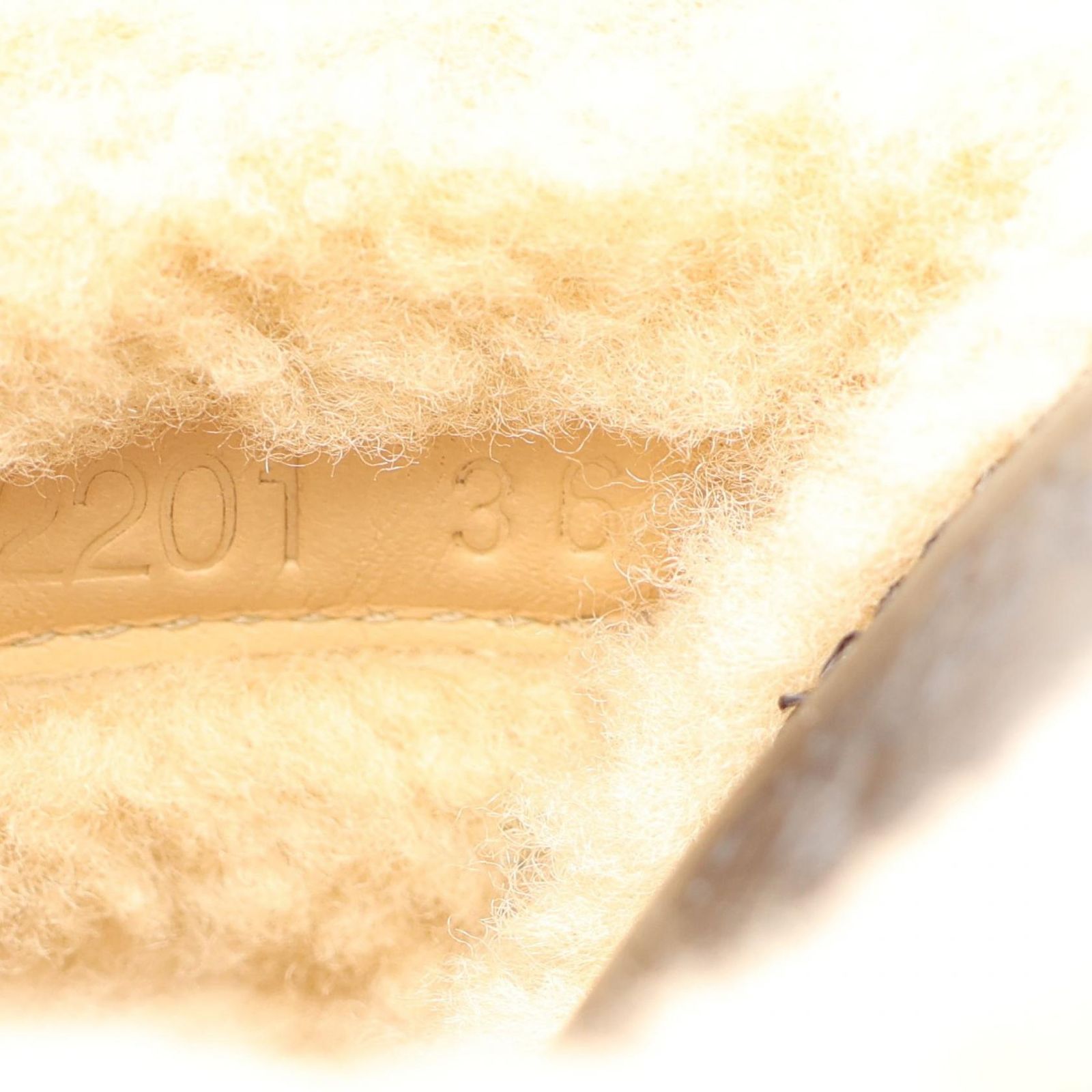 Hermes Mules Earth Shearling — view 7