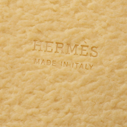 Hermes Mules Earth Shearling — view 6