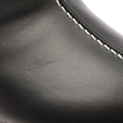 Hermes Mules Earth Shearling — view 8