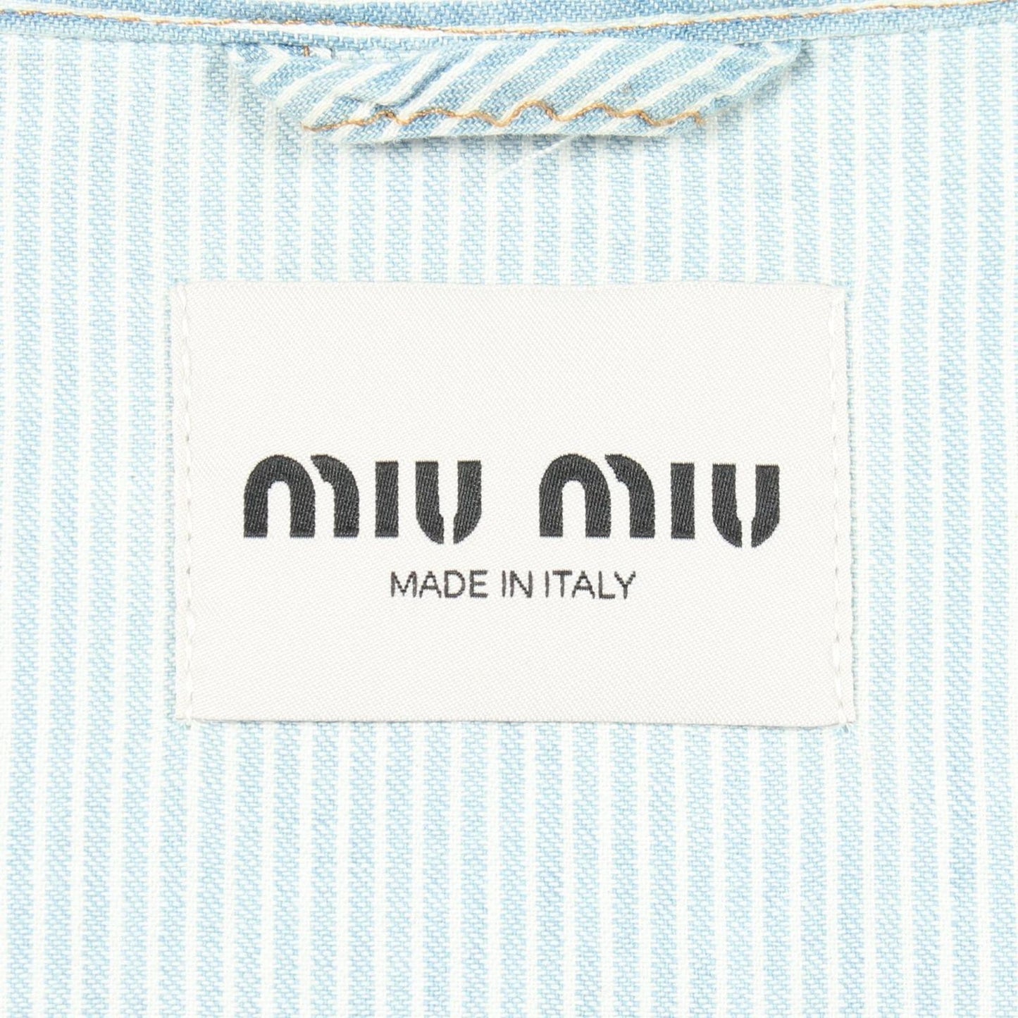 Miu Miu Logo Stripe Jacket — view 3