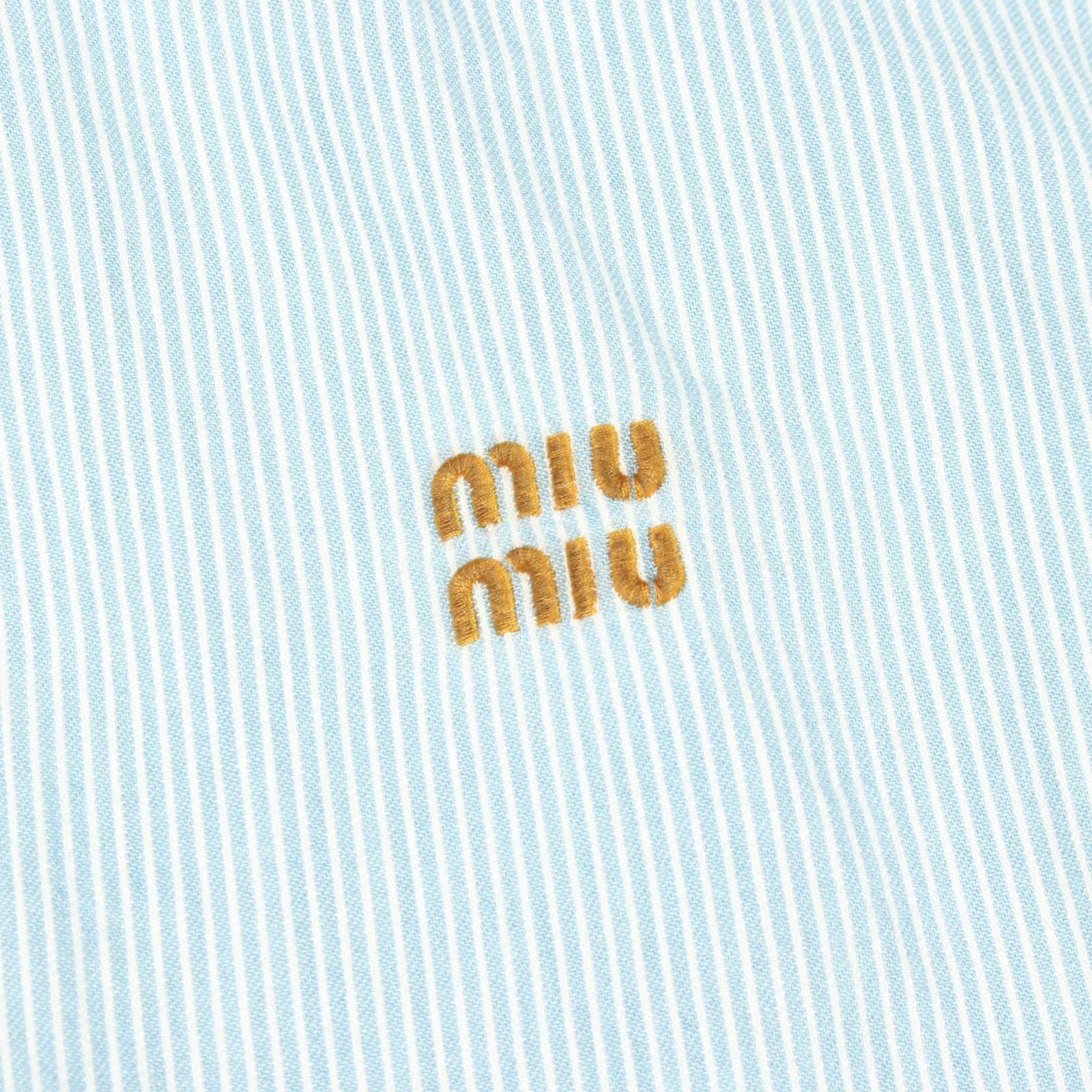 Miu Miu Logo Stripe Jacket — view 7