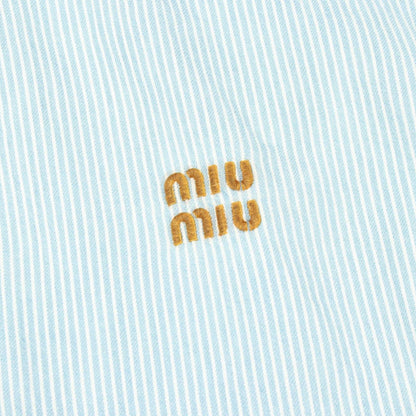 Miu Miu Logo Stripe Jacket — view 7