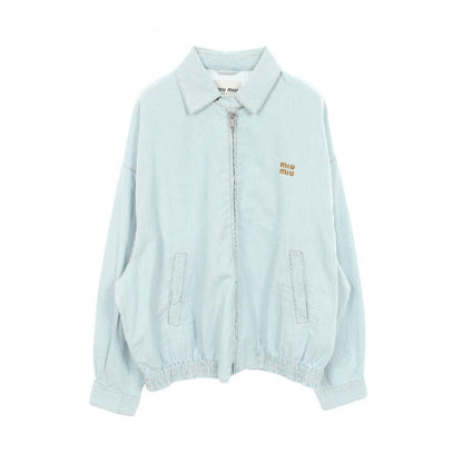 Miu Miu Logo Stripe Jacket