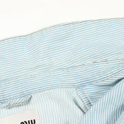 Miu Miu Logo Stripe Jacket — view 6