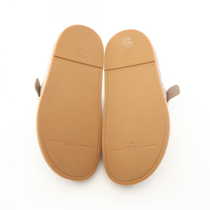 Fendi Mules Feel FF Pattern Suede Sandals — view 4