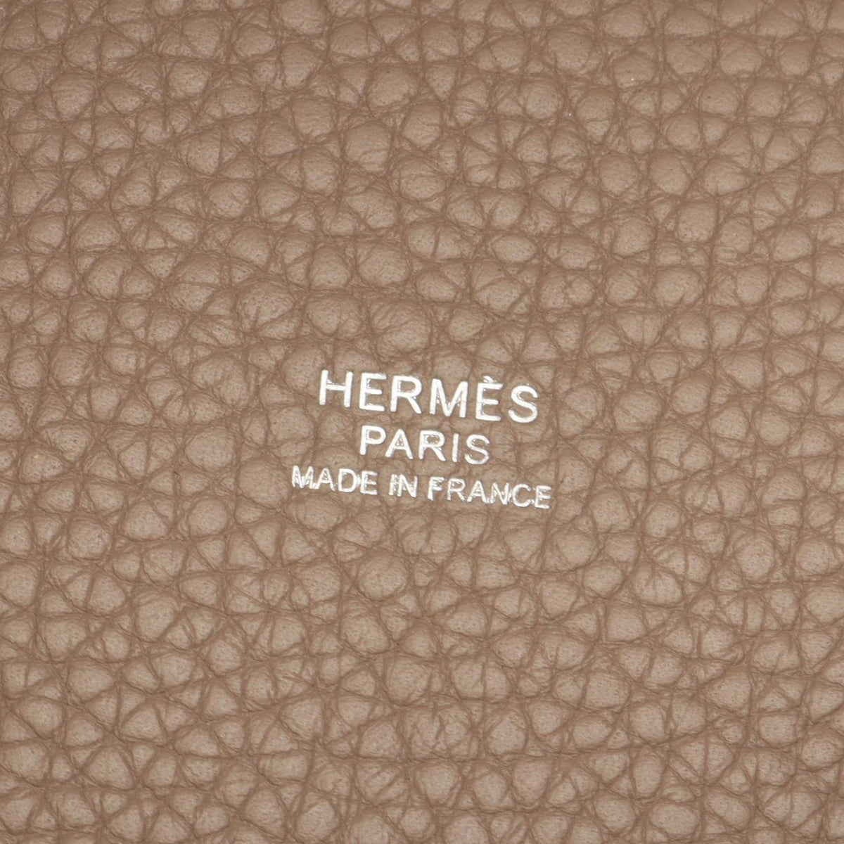 Hermes Handbag Picotin Lock PM Tourtiere Gray — view 4