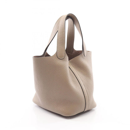 Hermes Handbag Picotin Lock PM Tourtiere Gray — view 2
