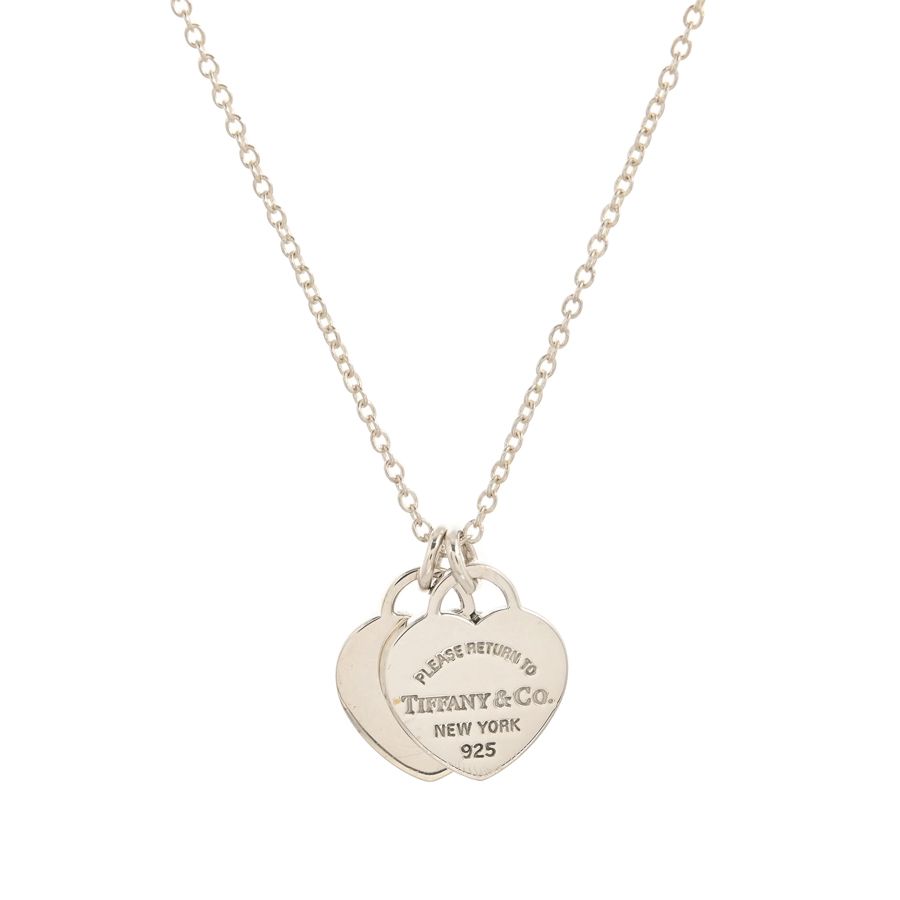 Tiffany & Co Necklace Return to Double Heart