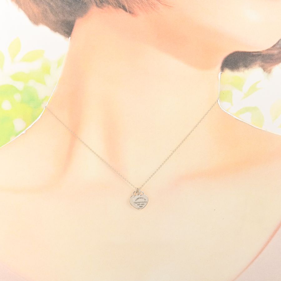 Tiffany & Co Necklace Return to Double Heart — view 6