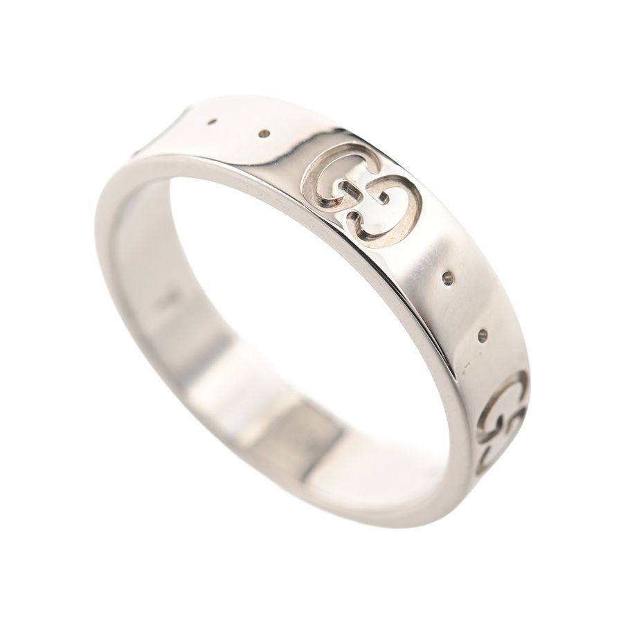 Gucci Ring Icon White Gold