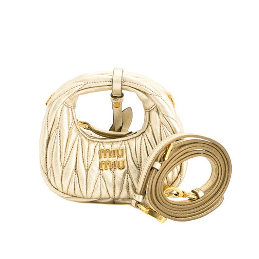 Miu Miu Shoulder Bag Micro Hobo