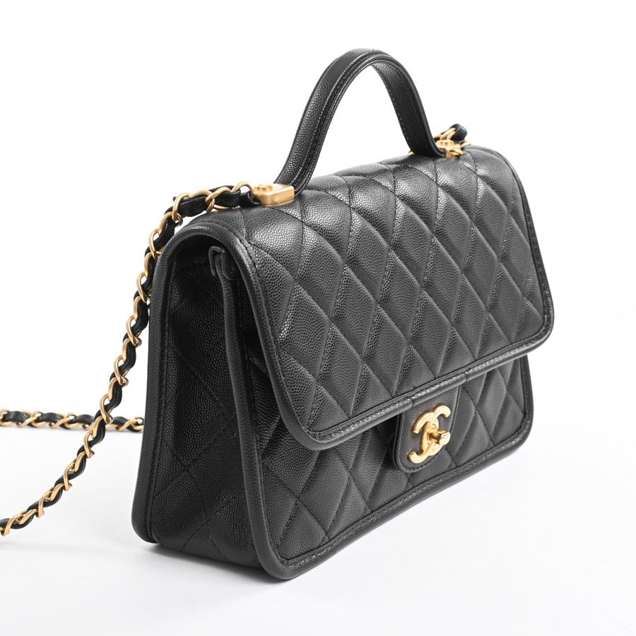 Chanel Shoulder Bag Top Handle Flap — view 2