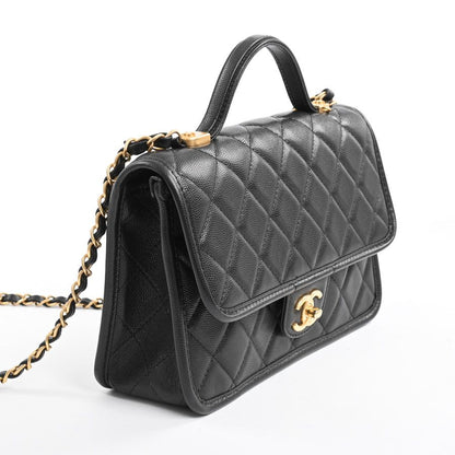 Chanel Shoulder Bag Top Handle Flap — view 2