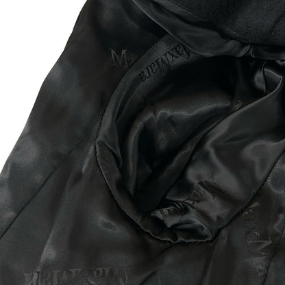Max Mara Coat 34 XS Manuela Black Long Sleeve Length Winter — view 8