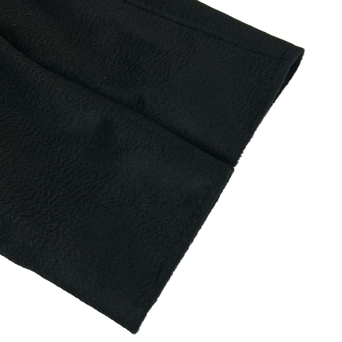 Max Mara Coat 34 XS Manuela Black Long Sleeve Length Winter — view 5