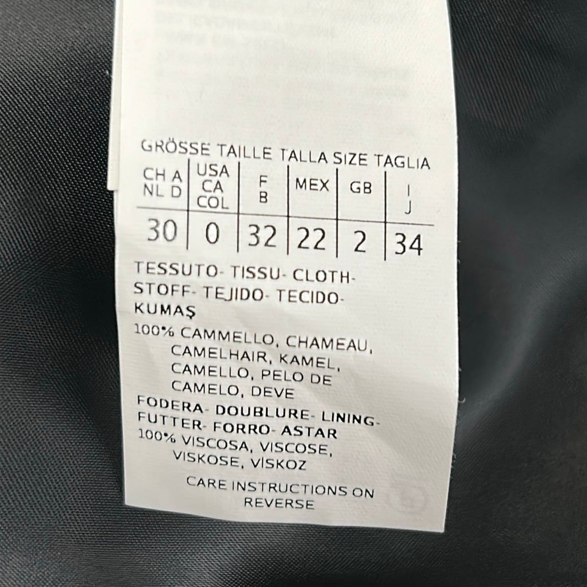 Max Mara Coat 34 XS Manuela Black Long Sleeve Length Winter — view 4