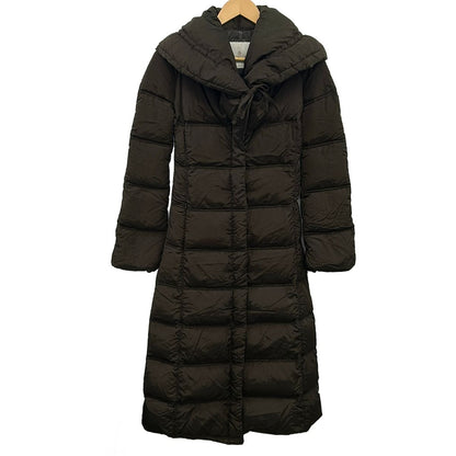 Moncler Down Coat 1 S Dark Brown Long Sleeve Winter