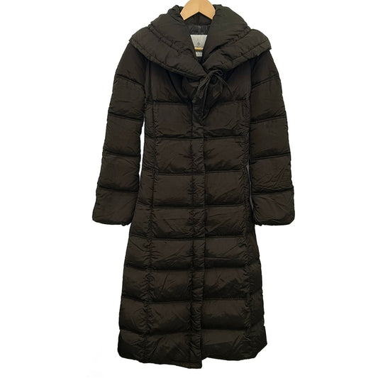 Moncler Down Coat 1 S Dark Brown Long Sleeve Winter