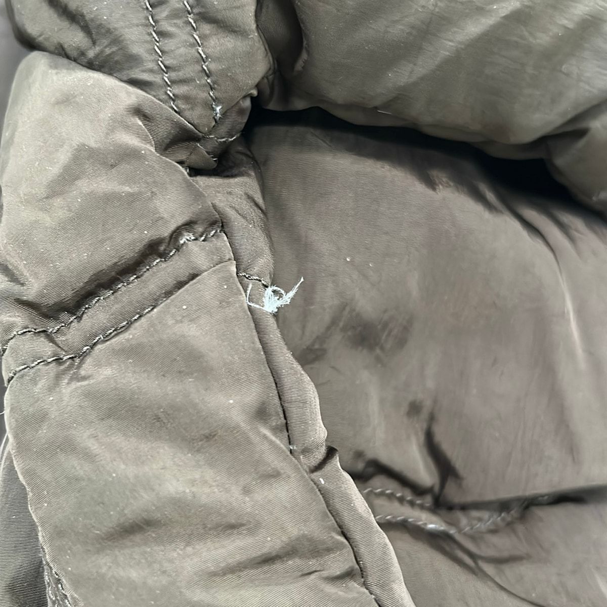 Moncler Down Coat 1 S Dark Brown Long Sleeve Winter — view 7