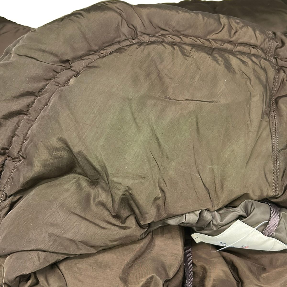 Moncler Down Coat 1 S Dark Brown Long Sleeve Winter — view 8