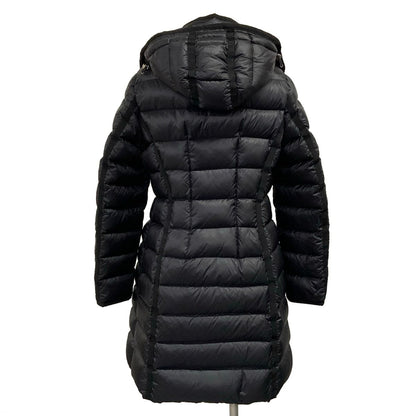 Moncler Down Coat 1 S Hermine Black Long Sleeve Winter — view 2