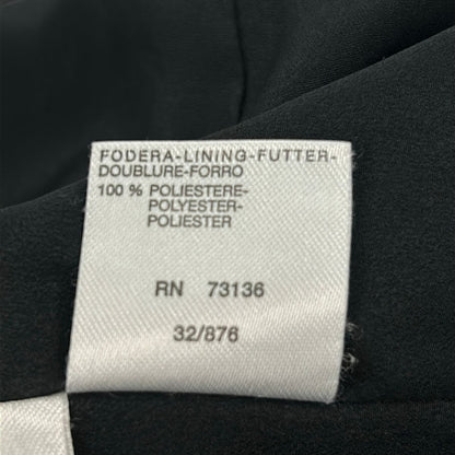 Max Mara Coat 42 M Black Long Sleeve Spring Autumn — view 5