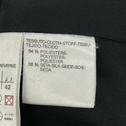 Max Mara Coat 42 M Black Long Sleeve Spring Autumn — view 4