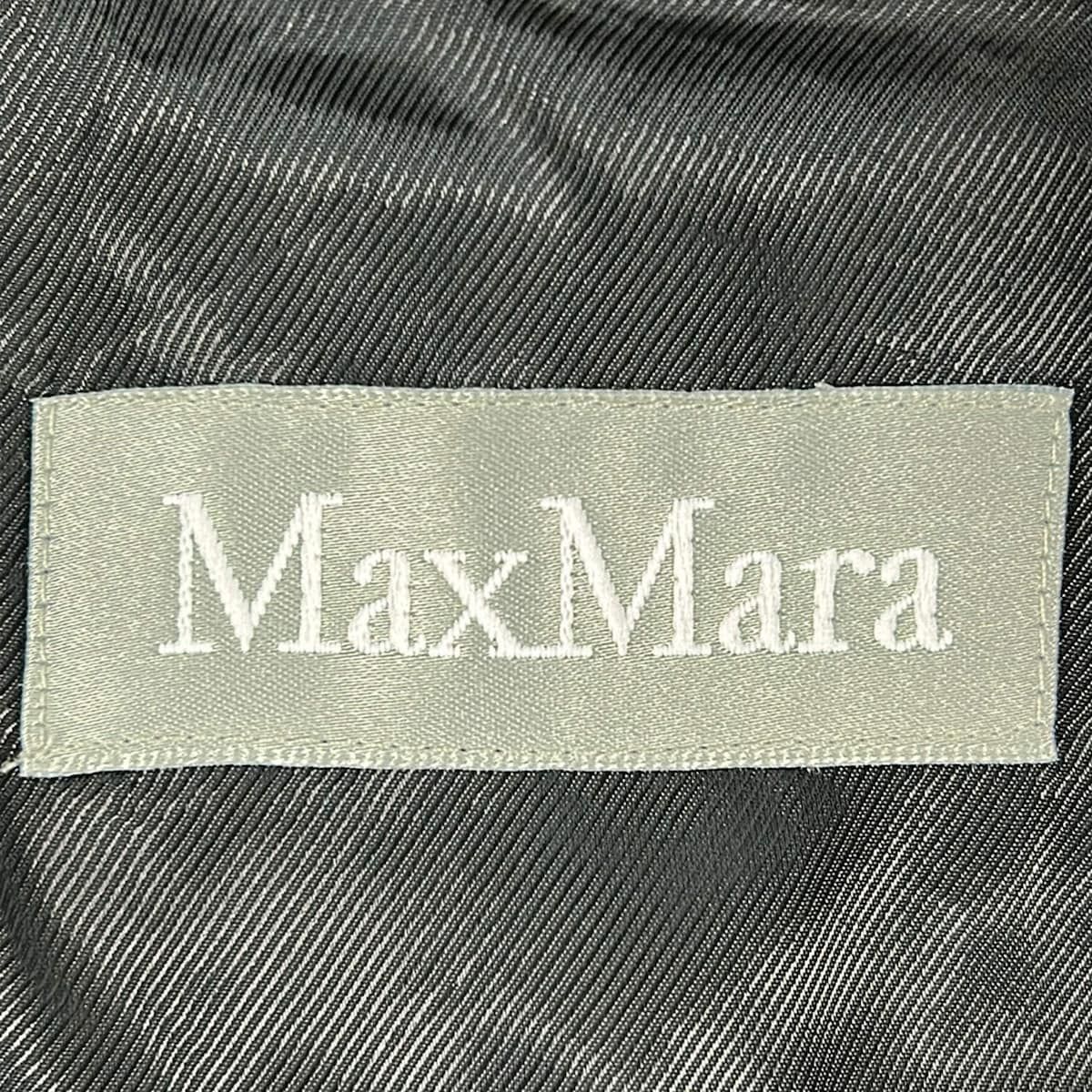 Max Mara Coat 38 S Black Long Sleeve Spring Autumn — view 3