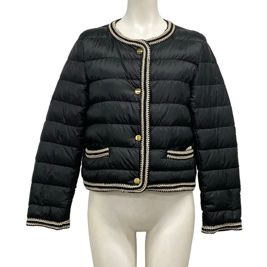 Max Mara Down Jacket 36 S the Cube Kate Technical Black Ivory