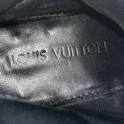Louis Vuitton Short Boots Black Damier Graphite Leather 9 — view 5
