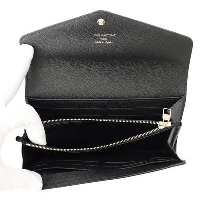Louis Vuitton Wallet Monogram Empreinte Portefeuille Sarah Black — view 5