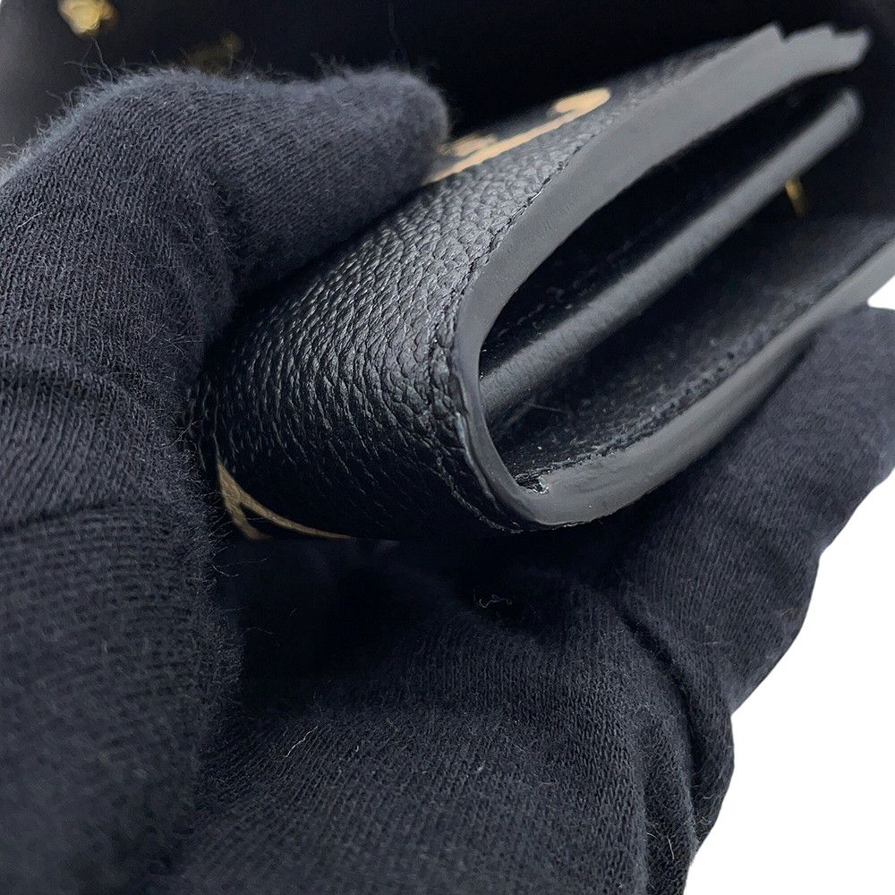 Louis Vuitton Wallet Monogram Empreinte Portefeuille Sarah Black — view 6