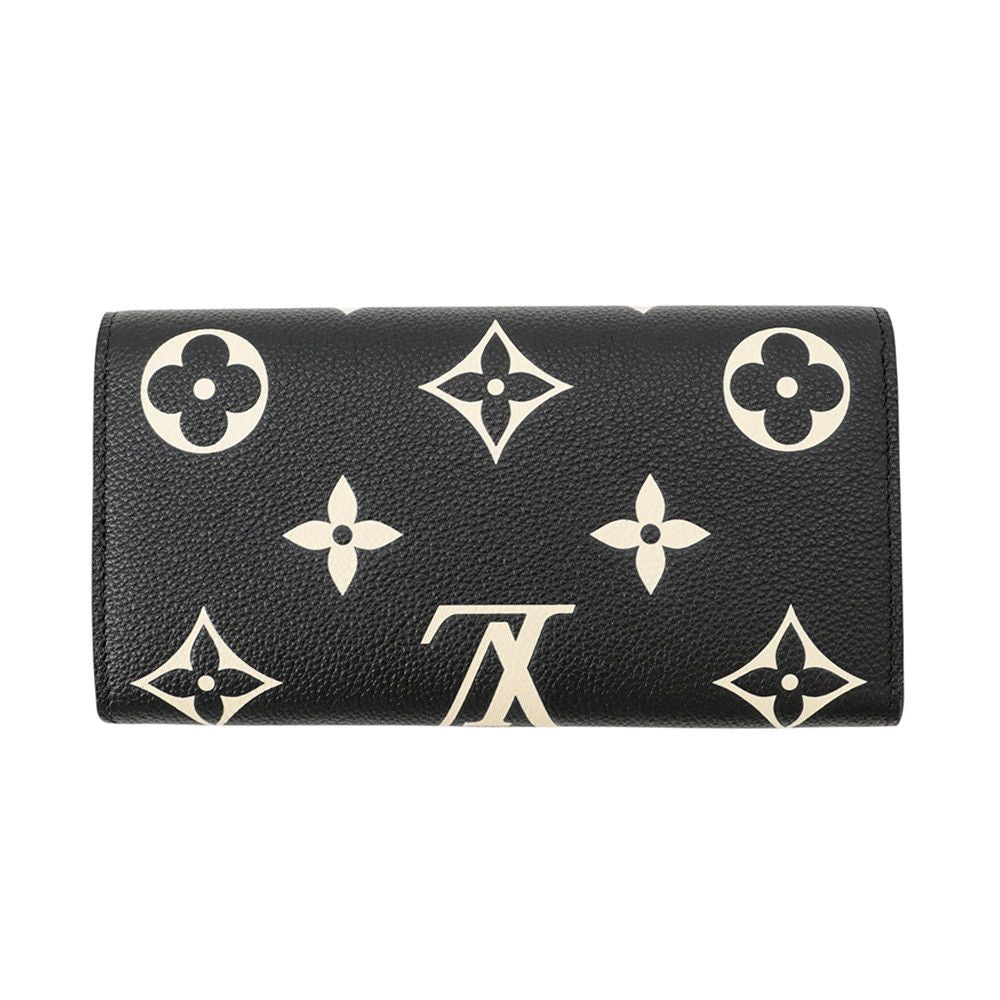 Louis Vuitton Wallet Monogram Empreinte Portefeuille Sarah Black — view 3