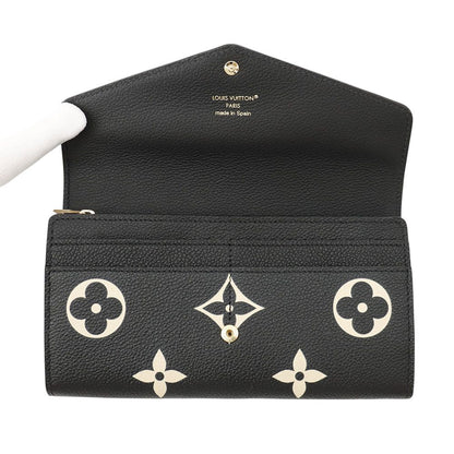 Louis Vuitton Wallet Monogram Empreinte Portefeuille Sarah Black — view 4