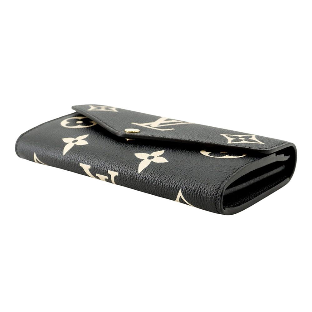 Louis Vuitton Wallet Monogram Empreinte Portefeuille Sarah Black — view 2